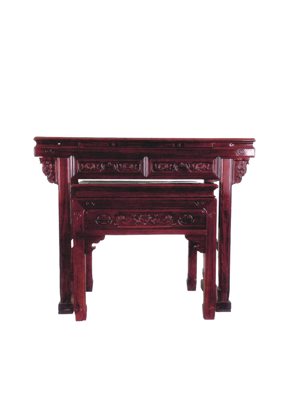356 • 357明式雕花神桌 | 伯明佛具 Boming Religious Goods